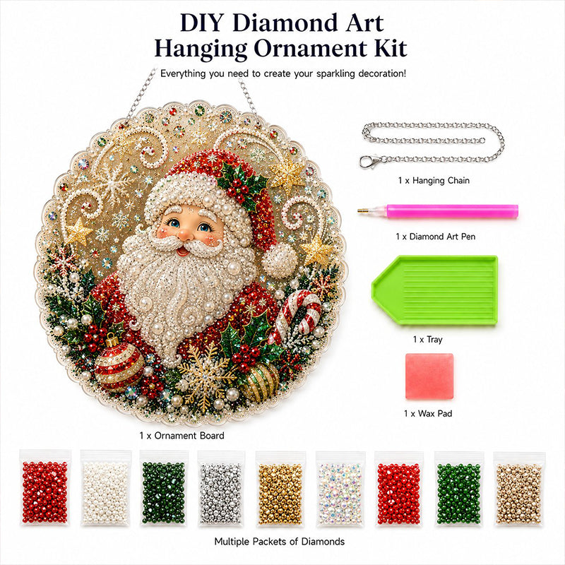 🎄 -50% | Kit DIY de décorations de Noël à suspendre – Créatif & facile à réaliser