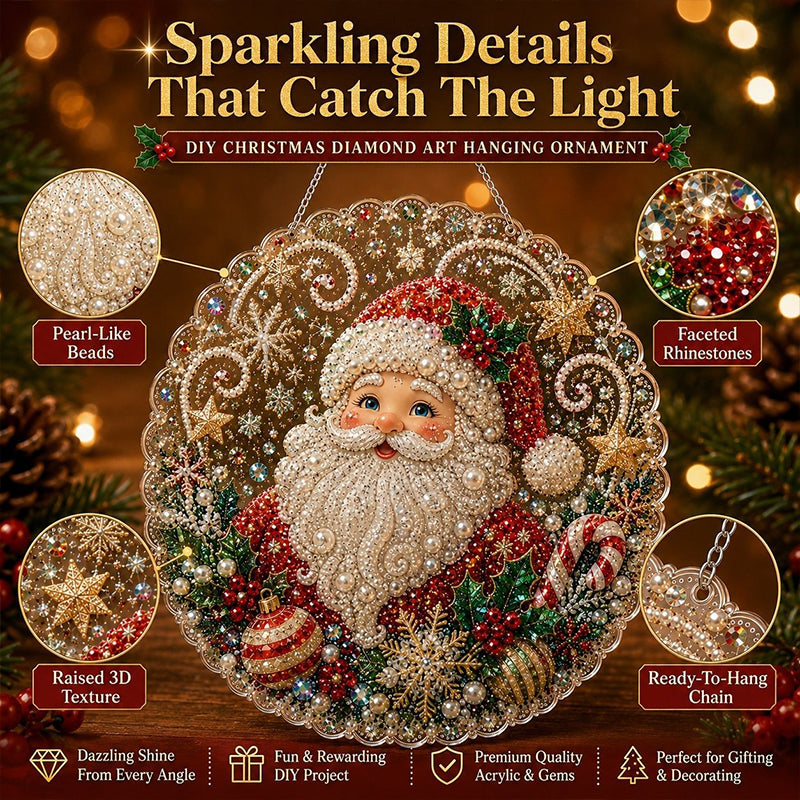🎄 -50% | Kit DIY de décorations de Noël à suspendre – Créatif & facile à réaliser