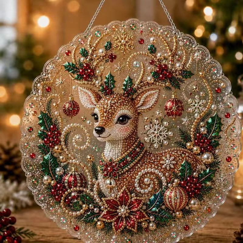 🎄 -50% | Kit DIY de décorations de Noël à suspendre – Créatif & facile à réaliser