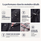 ⏰ DERNIER JOUR DES SOLDES : -50 % ✨ Veste Femme Chic, Légère & Imperméable 🧥