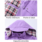 ⏰ DERNIER JOUR DES SOLDES : -50 % ✨ Veste Femme Chic, Légère & Imperméable 🧥