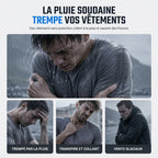 Veste softshell à capuche unisexe pour l'extérieur